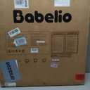 BABELIO Safety Gate Door Fits for Stairs, Narrow and Wide Doorways with Auto Close, Easy Install, No Drilling, Pressure Mounted for Baby, Child, Pets, Dog/Puppy, 26''-40'', White