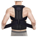Plus Size Posture Corrector S-5XL Back Brace For Men Women Teenagers Students, Fully Adjustable Full Back Support Belt Shoulder Posture Support For Hunchback Scoliosis, Size Large