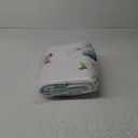 3 Pcs Baby Crib Bedding Set Safari Animals Dinosaurs Bear Woodland Animals Jungle Crib Set Includes Quilt, Fitted Sheet, Skirt for Baby Boy Girl(Light Blue,Safari)