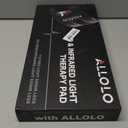 ALLOLO Red Light Therapy for Body, 16.7"*7.9" 660nm & 850nm Infrared Red Light Therapy Belt with Pulse for Back Waist, 3-in-1 LED Bead with Controller Timer, Gift for Women Men