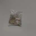 Ivilon Drapery Eyelet Curtain Rings - 2.3" Ring for Curtain Hook Pins, Set of 14 - Warm Gold