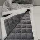 Couch Cover for Dogs Washable,Anti-Slip Back Cat Mat Pet Pad Blanket for Furniture Protector,Fuzzy Pet Sofa Cover for 3 Cushion Couch Sofa Pets Friendly(Dark Gray, 1pc/27.6"x70.9"/Seat Cover)