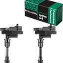 Set Of 2 Ignition Coil compatible with 01-03 Mazda Protege 2.0L FFY1-18-100 JMD299