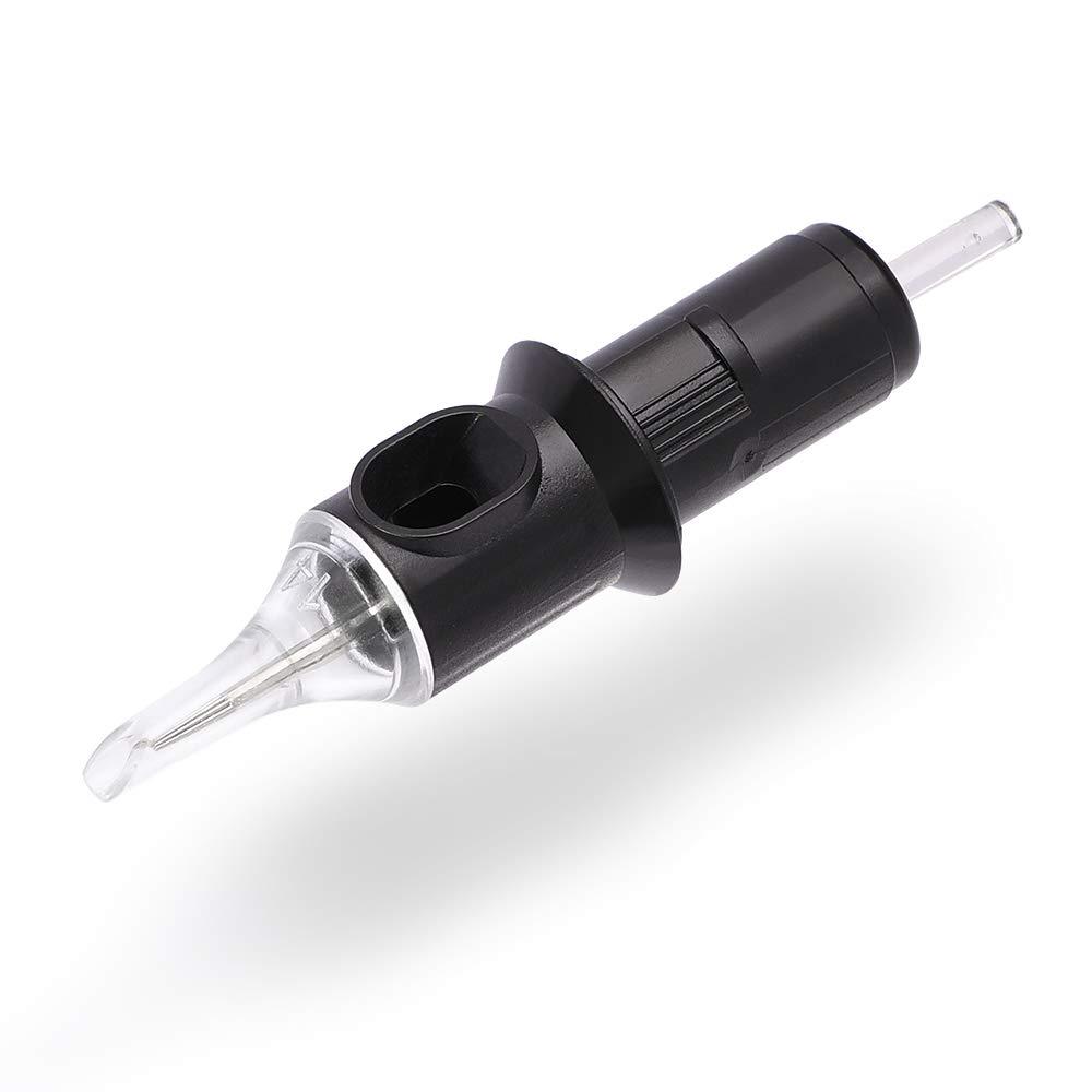 STIGMA #12(7RL) Standard Disposable Tattoo Needle Cartridges with Membrane Safety Cartridges for Tattoo Artists Round Liner 20Pcs Standard Pack EN05-20-1207RL