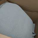 Corduroy Reading Pillow for Sitting Up, Bed Rest Pillow with Arms, Detachable Headrest, Side Pockets & Washable Cover, Back Support for Sofa Couch Relaxing, Grey Green