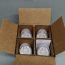 Dr. Brown's Anti-Colic Options+ Narrow Glass Baby Bottle with Level 1 Slow Flow Nipple, BPA-Free, 4 oz/120mL, 4-Pack