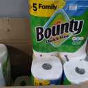 Bounty Paper Towels Quick Size, White, 16 Family Rolls = 40 Regular Rolls