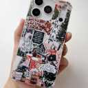 Christmas Aesthetic Phone Case Compatible with iPhone 17 Pro, Winter Holiday Festive Phone Cover for iPhone 17 Pro