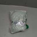 Baby Burp Cloth 100% Cotton Newborn Cotton Muslin Burp Cloth 10x20 inches (White & Green 6 Pieces)