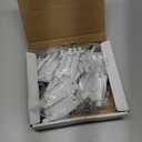 Window Sash Locks, 10 Pack Cam Action White Window Locks, Window Latches with Keeper Diecast Sliding Window Parts Replacement Sash Locks for Sliding Windows Double Hung Windows