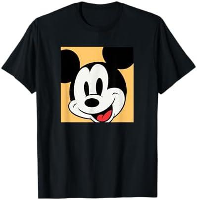Amazon Essentials Disney Mickey Boxed Portrait T-Shirt, L
