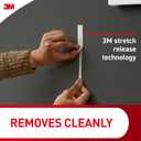 Command 2 lb X-Large Picture Hanging Strips, 1 Pairs White Command Strips Heavy Duty Picture Hanger