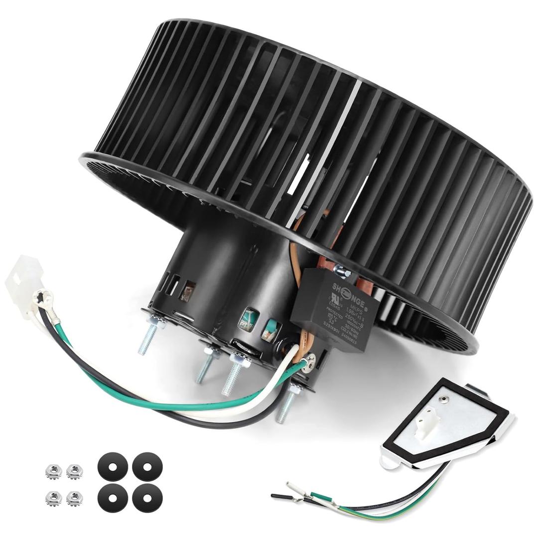 S97018218 Fan Motor for Broan NuTone QTR110, QTRN110L, QTRN110, QTN110E, QTN110LE, QT110LE, QTR110L, QTR100L, QT110E, QT90L Bathroom Exhaust Fan Motor Replacement, 80CFM, 650 RPM