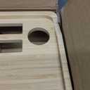 RoyalHouse Bamboo 360 Degree Rotating 12 inches Makeup Organizer, Display Cosmetic Organizer, Multi-Function Storage for Makeup Desk, Bathroom, Bedroom,Toiletries, Gift for ladies and women