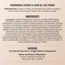 bareMinerals Hydrate & Glow Gel Face Primer, Vegan, Cruelty-Free & Dermatologist-Tested
