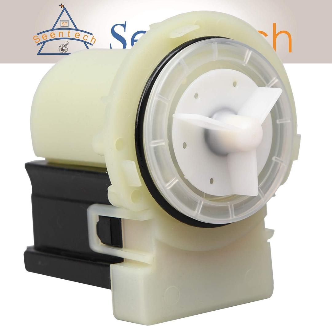 8181684 Washer Drain Pump by Seentech - Exact Fit for Whirlpool Kenmore Kitchen Aid Washers - Replaces AP3953640 1200164 280187VP 285998 8181684 8182819 8182821 AH1485610 EA1485610 PS1485610