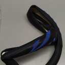 Alusbell Microfiber Leather Steering Wheel Cover Breathable Auto Car Steering Wheel Cover for Men and Women Universal 15 Inches (Blue)