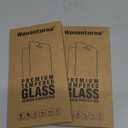 Set of 2 Pack, Kiewhay Tempered Glass Compatible with Samsung Galaxy S24 Ultra 5G Screen Protector 6.8'', 2 Pcs Screen Protector + 2 Pcs Camera Lens Protector, [Not for Galaxy S24 5G] 99.99% HD Glass Film - 4 Pcs