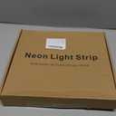 DBFAIRY 66Ft LED Neon Rope Lights, 24V Dimmable 2400LEDs Strip Neon Light, 2700K Flexible Silicone Rope Lights Super Bright IP67 Waterproof with Timer Function for Indoor Outdoor Decor(Warm White)