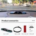 GPS Digital Speedometer for Car MAIMEIMI Head Up Display for Car HUD Speedometer MPH 5V with Compass, Time, Fatigue Driving Reminder, Overspeed Alarm for All Vehicle