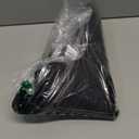 TEDNETGO Large Gaming Mouse Pad, Waterproof Extra Large Big Mouse Pad with Stitched Edge, XXL Non-Slip Black Computer Long Mousepad Desk Mat for Gamer, Office & Home, Black (31.5L x 15.7W inches)