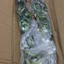 7ft Faux Olive Tree - Fake Potted Olive Silk Tree with Planter Natural Olive Branches and Realistic Leaves Artificial Tree for Home House Office Decor Indoor