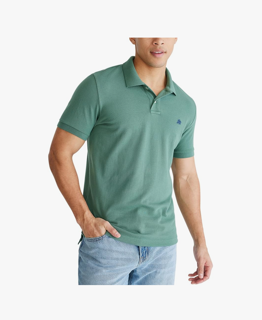AEROPOSTALE Men's Polo, Treeline, 3XL
