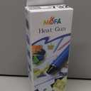 Heat Gun, Hot Air Gun Tools Shrink Gun with Stand For DIY Embossing And Drying Paint Multi-Purpose Electric Heating Nozzle 300W 110V (Pink,White)