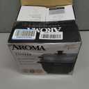 Aroma Housewares ARC-363-1NGB 3 Uncooked/6 Cups Cooked Rice Cooker, Steamer, Multicooker, 2-6 cups, Black