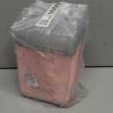 Kucoele 50 Pack Small Charcuterie Boxes with Clear Lids, 4 Inches Paper Bakery Boxes Dessert Boxes Disposable To Go Food Containers for Cookie, Cake Slice, Mini Cake, Chocolate Strawberry (Pink)