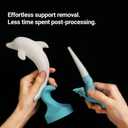 Snapmaker Matte PLA Filament 1.75mm, 3D Printer PLA Filament, Dimensional Accuracy +/- 0.02 mm, 300mm/s High Speed Printing Clog-Free Filament for Most FDM Printers, 2.2lbs Sakura Pink