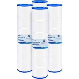 Fil-fresh CCP520 Pool Filters Cartridge Compatible with Pentair Clean & Clear Plus 520, Replaces Pleatco PCC130, Pentair R173578, 4130 sq. ft, 4-Pack