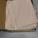 Amazon Basics Breathable Lightweight Wrinkle Resistant Microfiber 4-Piece Bed Sheet Set with 14-Inch Deep Pockets, Luxury Bedding, Queen, Blush Pink