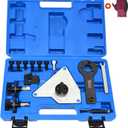 Engine Timing Tool Kit, Compatible with Alfa Romeo Lancia Delta Chrysler Delta Dodge Dart Jeep Compass Renegade Fiat Multiair 1.4 Engine, with Gloves