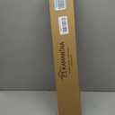 KAMANINA 1 Inch Double Curtain Rod 36 to 72 Inches (3-6 Feet), Bronze Heavy Duty Curtain Rods for Windows, Telescoping Double Drapery Rods with End Caps, Fewer Rods, Faster Setup