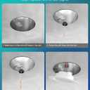 LED Recessed Lighting 6 inch/5 inch, Smart RGB Bluetooth Can Lights, 13W 1050LM, Color Changing, Retrofit Led Recessed Light Compatible with Alexa for Bedroom Living Room Kitchen, 6Pack