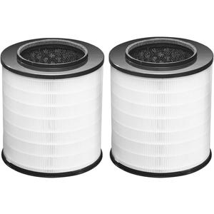 2-Pack 12030 True HEPA Replacement Filters, Premium H13 HEPA Air Purifier Filter Compatible with Clorox 1000 Sq. Ft. Medium Room Air Purifier 11030 & 11031, #12030