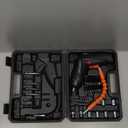 Electric Screwdriver, Cordless Screwdriver Rechargeable, Power Drill Screwdriver Set, Screw  with Torque Setting, 2 Position Handle with LED Light