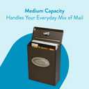 Architectural Mailboxes Designer Galvanized Steel Wall-Mount Mailbox, DVKPBZ0AM, Venetian Bronze, Medium