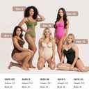 Lover-Beauty Body Suits for Women Seamless Shapewear Bodysuit Tummy Control Body Shaper
