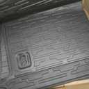 Cargo Mats with Net for 2018-2025 Jeep Wrangler JL Unlimited 4X4 Accessories All Weather Protection Rear Seat Back Cover Trunk Liner Cargo Net for 18-25 JL JLU Gas Type 4 Door(Not for 4XE)