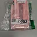 Four Candies Grid Mesh Pencil Case with Handle and Zipper, Clear Double-layer Pencil Pouch Marker Pouch, Travel Makeup Bag, Cute Transparent Stationary Organizer Pen Bag for Adult Office College