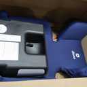 Diono Airi Lightweight High Back Booster Seat, Foldable Travel Friendly, Slim 3-Across Fit, 40100 lbs/4357 in, Frontal Impact Protection, Blue