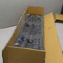 DECOLAB Room Divider Panel, Standing Privacy Partition Dividers for Office, Studio Apartment, Classroom, Home, Restaurant, Scratch Resistance, 29"x65", Iron