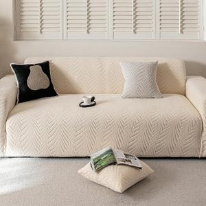 Stretch Sofa Cover for 2-3 Cushion Couch, Washable Couch Cover for Sofa & Loveseat, Non-Slip Sofa Slipcover for Furniture Protection, Soft Couch Covers for Sofa, Pet Friendly
