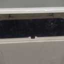 IEEK 12 Liter Rectangular Plastic Trash Can with Press Top Lid,White Modern Wastebasket Thin Trash Cans,3.2 Gallon Garbage Container Bin for Bathroom,Bedroom,Kitchen,Office and Powder Room, White