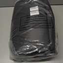 Vomgomfom 86L Collapsible Wheeled Luggage with Removable Backpack Straps,Waterproof Rolling Duffle Bag with Quilted Base,Army Green