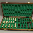 Chess and Games Shop Muba Beautiful Handcrafted Wooden Chess Set with Board and Chess Pieces - Gift idea Products (16inch (40 cm)), 1-2 Players