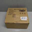 G40 LED Christmas String Lights, 50FT Christmas G40 String Lights with 27 Shatterproof G40 LED Clear Multicolor Bulbs, Outdoor Decoration Lights for Patio Backyard Roofline Garden Yard (50Feet)