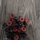 52 Inch Black Flush Mount Ceiling Fan with Light, 3CCT Dimmable LED, 6-Speed Remote Control, Reversible Motor,Quiet Low Profile Energy-Efficient for Bedroom & Living Room,ETL Listed